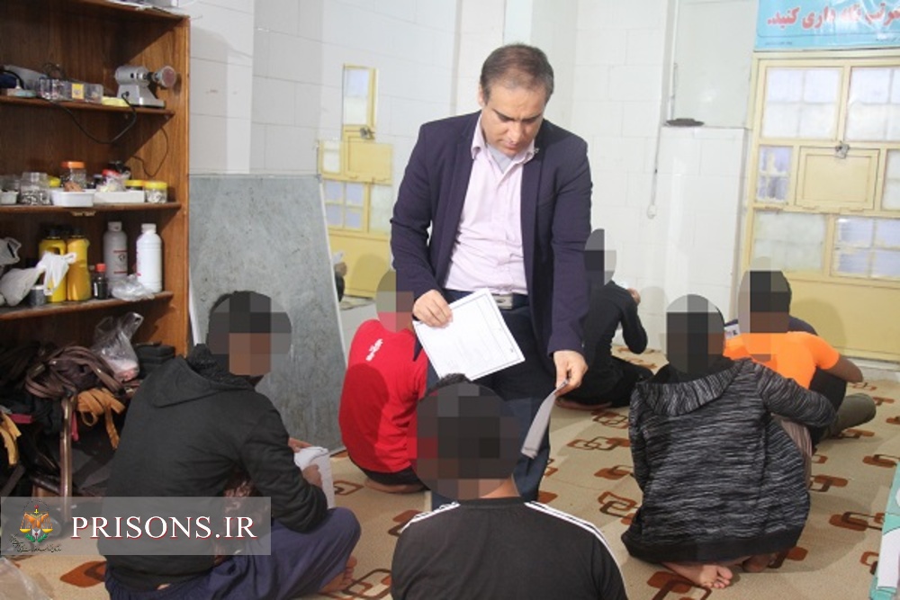 برگزاری آزمون  فنی و حرفه ای در زندان مرکزی بوشهر