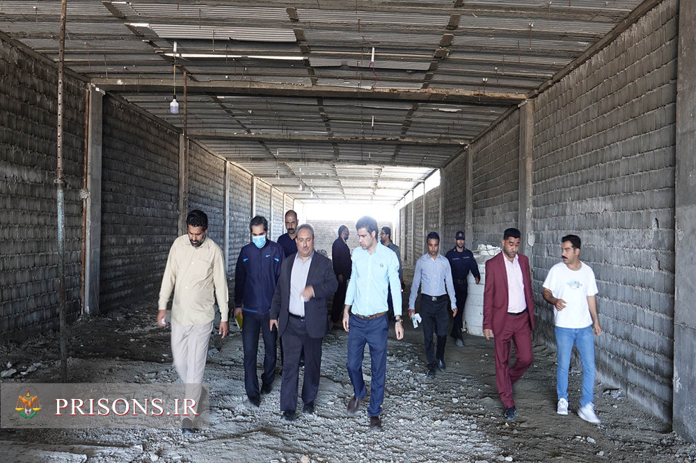 بازدید مدیر کل زندانهای سیستان وبلوچستان از مراکز تامینی و تربیتی جنوب  استان