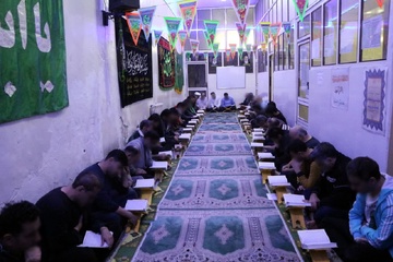 ماه رمضان وحضور کارکنان ،مددجویان و پرسنل وظیفه زندان تبریز در محافل قرآنی
