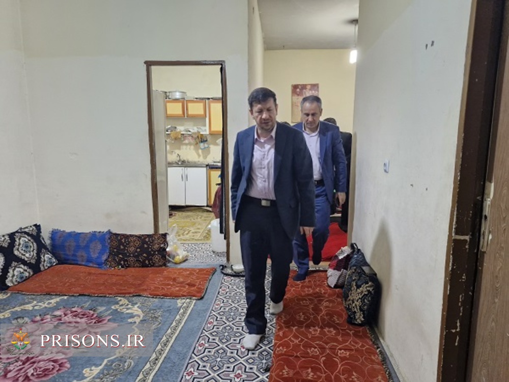سرکشی نوروزی رئیس کل دادگستری و مدیر کل زندان های استان بوشهر با خانواده زندانیان نیازمند