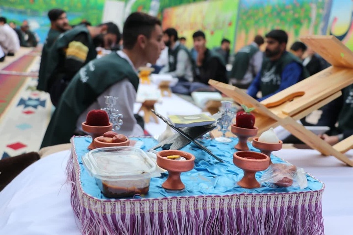 برگزاری محفل انس با قرآن در بازداشتگاه خرم‌آباد