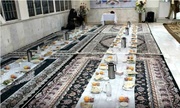 ضیافت معنوی افطار ویژه خانواده زندانیان شهرستان نیشابور