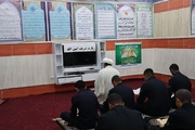 برگزاری زیارت روح بخش امین الله در شبهای قدرویژه سربازان وظیفه زندان دشتستان