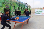 برگزاری جشنواره ورزشی نوروزی سربازان وظیفه در زندان دشتستان