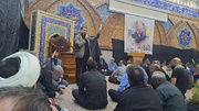 عزاداری مددجویان زندان‌های آذربایجان غربی در سوگ شهادت حضرت علی(ع)