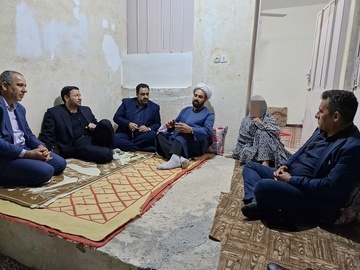 سرکشی و دیدار رئیس‌کل دادگستری و مدیرکل زندان‌های بوشهر با ۱۵ خانواده زندانی نیازمند