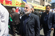 حضور رئیس سازمان زندان‌ها در راهپیمایی باشکوه روز قدس