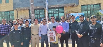 شکوه حضور کارکنان اردوگاه حرفه‌آموزی و کاردرمانی بوشهر در راهپیمایی روزجهانی قدس