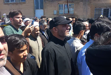 حضور مدیرکل و کارکنان زندان‌های قم در راهپیمایی روز قدس