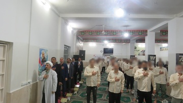 محفل انس با قرآن در زندان آمل