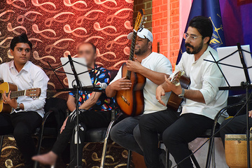 اجرای کنسرت موسیقی گروه ویولا در ندامتگاه فردیس