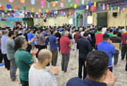 اقامه نماز عید فطر و جشن طاعت و بندگی در زندان‌های قم