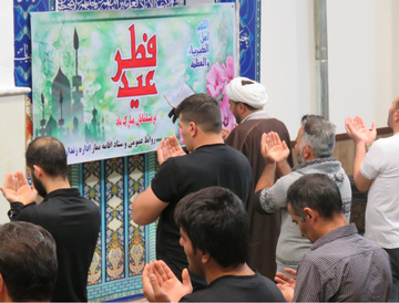 جلوه عبودیت در نماز عید فطر زندان‌های اردبیل 