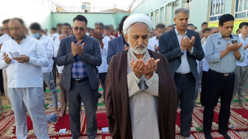 اقامه نماز عید سعید فطر در مراکز اصلاحی‌وتربیتی استان یزد