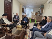 دیدار مدیرکل زندان‌های بوشهر با نماینده مردم استان در مجلس خبرگان رهبری