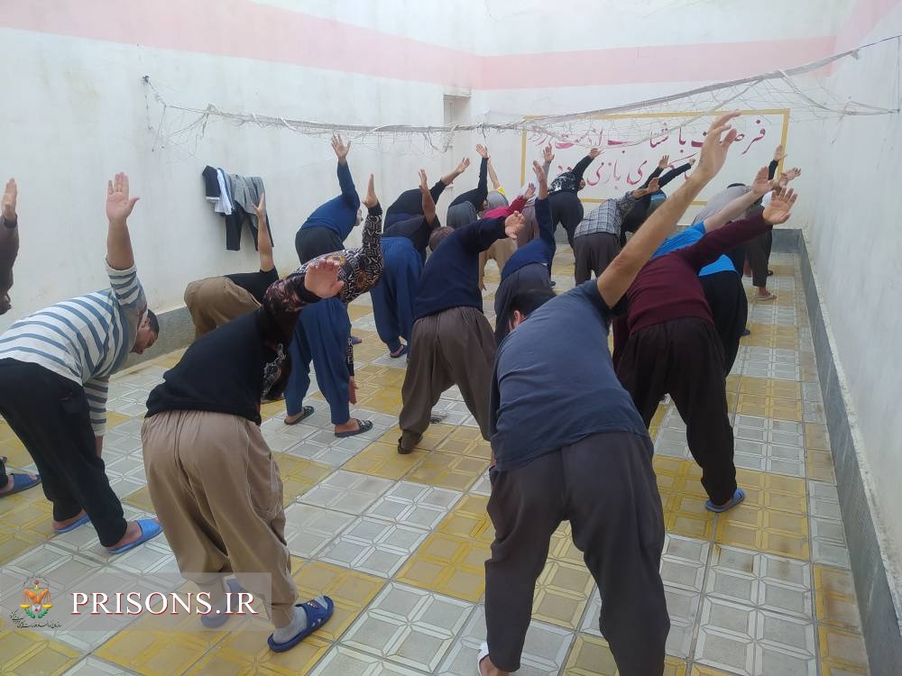 ارتقاء همه جانبه فعالیت‌های ورزشی در زندان مرکزی سنندج