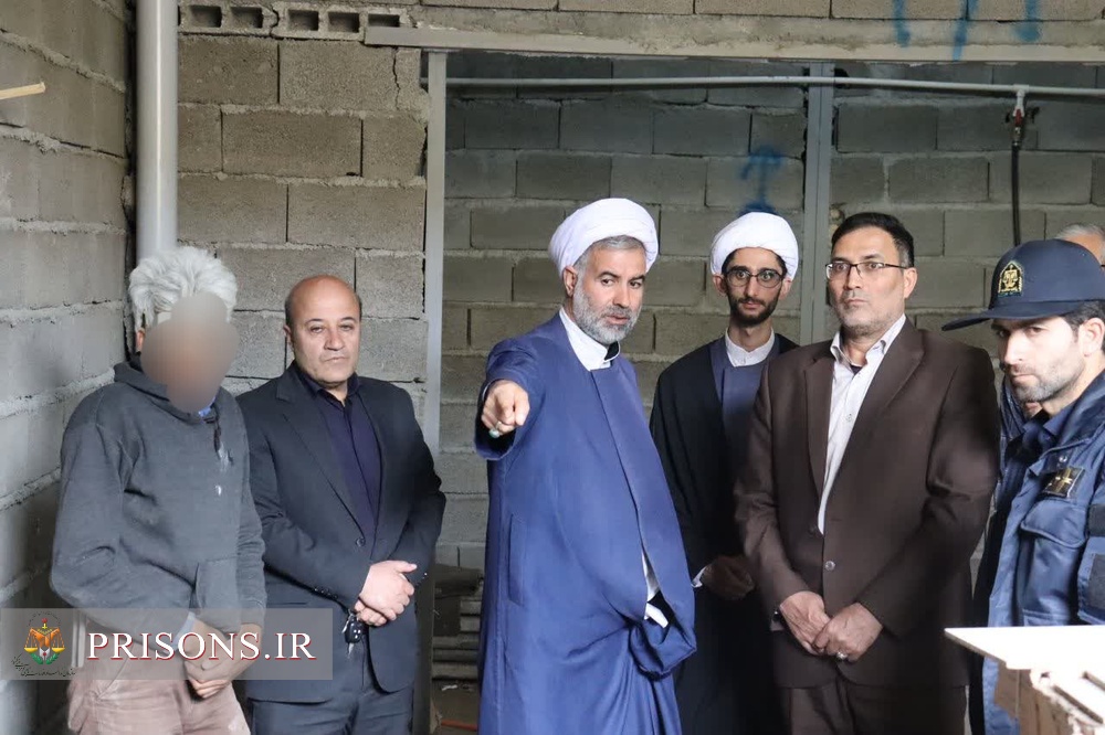 بازدید مدیرکل زندانهای استان آذربایجان شرقی از زندان سراب