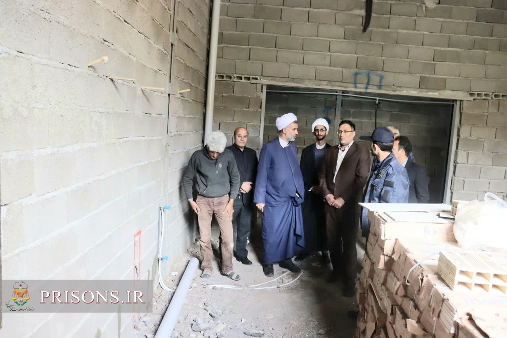 بازدید مدیرکل زندانهای استان آذربایجان شرقی از زندان سراب