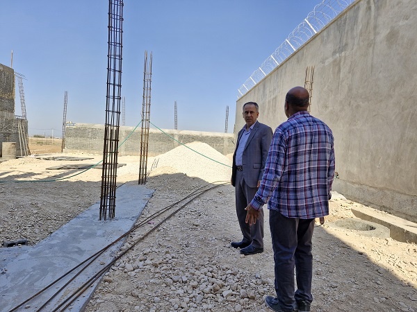 بازدید مدیرکل زندان‌های استان بوشهر از پروژه زندان درحال احداث گناوه