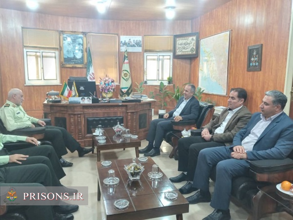 دیدار تعاملی مدیرکل زندان های بوشهر با فرمانده انتظامی استان