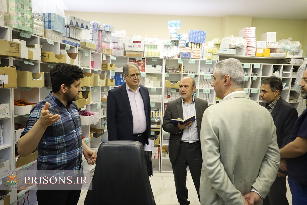 بازدید سازمانی از زیرساخت‌های بهداشتی و درمانی ندامتگاه تهران بزرگ
