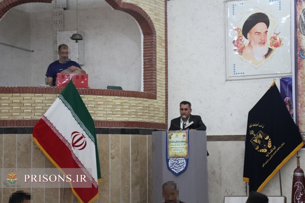 برگزاری مراسم افتتاحیه مسابقات استانی ورزش‌های زورخانه‌ای در زندان مرکزی بوشهر