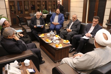 دیدار اعضای هیات امنای ستاد دیه استان سمنان با رئیس کل دادگستری 