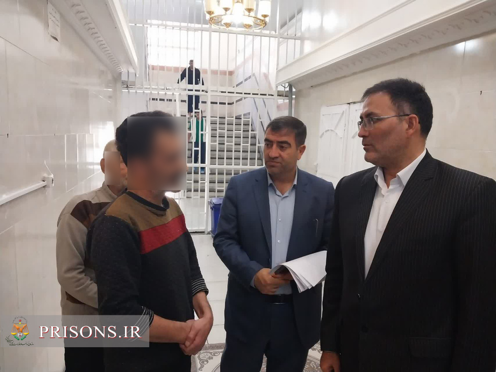 مدیرکل زندان‌های آذربایجان شرقی از زندان تبریز بازدید کرد