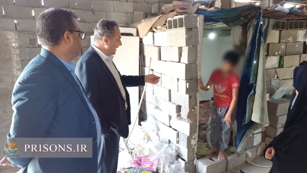 مدیرکل زندان‌های گلستان از خانواده بی‌بضاعت زندانیان سرکشی کرد