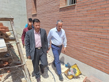 بازدید رئیس کل دادگستری استان بوشهر از پروژه زندان جدید الاحداث گناوه