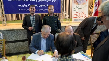دیدار دادستان مرکز استان با مددجویان زندان ارومیه