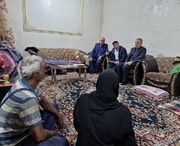 سرکشی رئیس‌کل دادگستری و مدیرکل زندان‌های استان بوشهر از خانواده زندانیان نیازمند