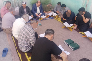 محفل انس با قرآن در بازداشتگاه شهرستان اشنویه