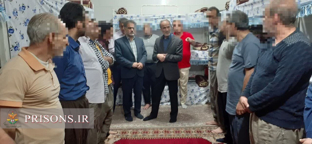 بازدید مدیر کل زندانهای استان اصفهان از زندان شهرستان لنجان 