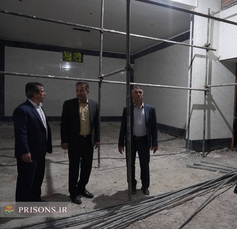 بازدید شبانه مدیرکل زندانهای استان کردستان از زندان بانه در نقطه صفر مرزی