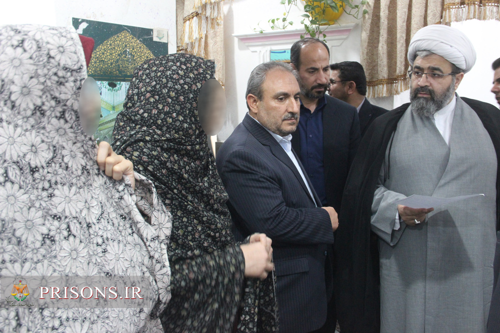 حضور رئیس کل دادگستری استان در زندان زابل