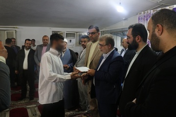 ۲۰ زندانی زندان شهرستان نوشهر با ارفاقات قانونی آزاد شدند