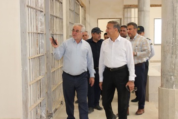 بازدید مدیرکل دفتر فنی و عمرانی سازمان زندان‌ها از پروژه انتقال زندان درگز به خارج شهر