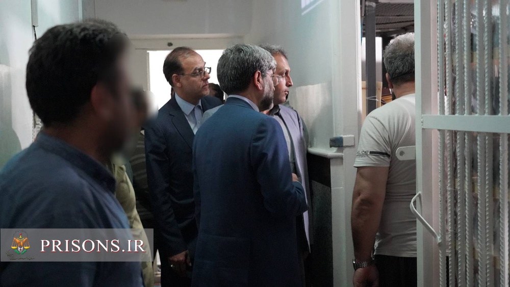 بازدید شبانه سرزده رئیس کل دادگستری استان آذربایجاان غربی