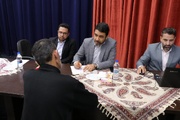 دیدار معاون دادستان و قضات مجتمع‌های قضایی با مددجویان زندان مرکزی اصفهان