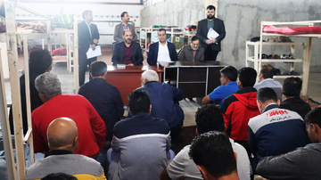 فراهم شدن شرایط آزادی ۷ محکوم غیرعمد در بازدید مدیر ستاد دیه گلستان از زندان گرگان