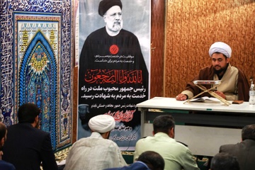 مراسم یادبود رئیس‌جمهور شهید و هیأت همراه در اداره‌کل زندان‌های استان قزوین برگزار شد