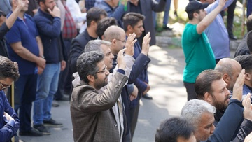 تجمع باشکوه کارکنان و مسئولین زندان های استان آذربایجان غربی در بزرگداشت مردمی «شهدای راه خدمت»