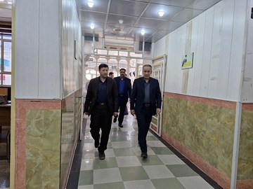 بازدید رئیس کل دادگستری استان از زندان مرکزی بوشهر