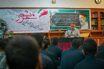 مراسم گرامیداشت سالروز آزادسازی خرمشهر در اداره کل زندان‌های استان کرمان