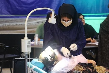 خدمت‌رسانی گروه جهادی دندانپزشکی به زندانیان ندامتگاه فردیس