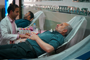 مشارکت در پویش اهدای خون به بیماران نیازمند توسط کارکنان زندان‌های کرمان
