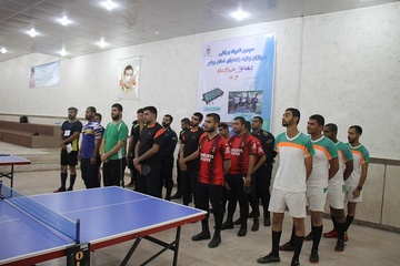 سومین المپیاد ورزشی سربازان وظیفه زندان‌های استان بوشهر در زندان مرکزی 