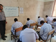 آزمون تحصیلی مددجویان کانون اصلاح و تربیت گلستان برگزار شد