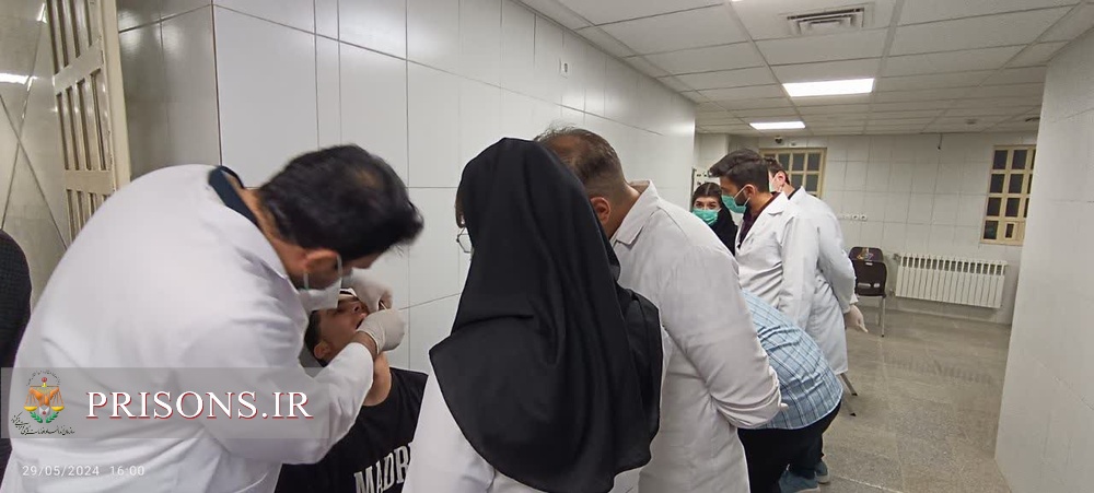 حضور گروه جهادی دندانپزشکی دانشگاه آزاد تبریز در کانون اصلاح و تربیت آذربایجان شرقی